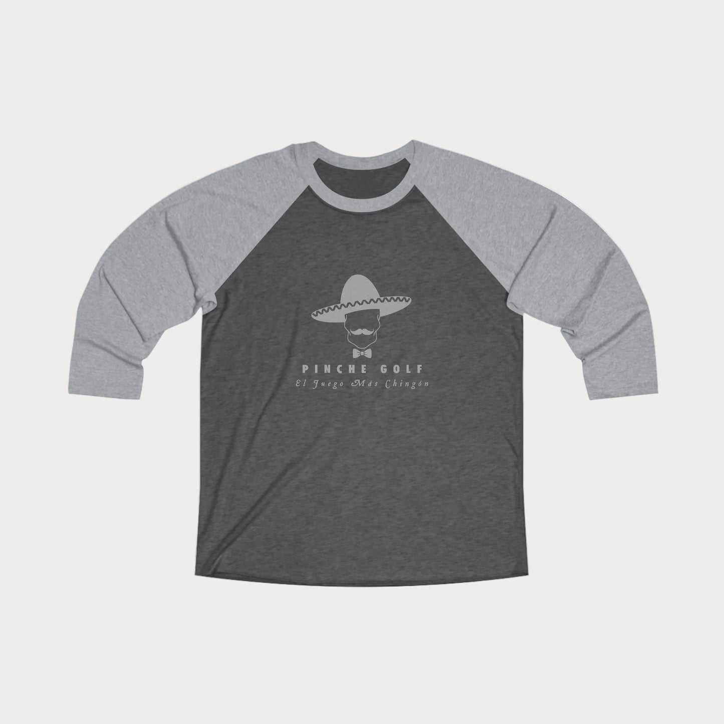 Pinche Golf Tri-Blend 3/4 Raglan Tee