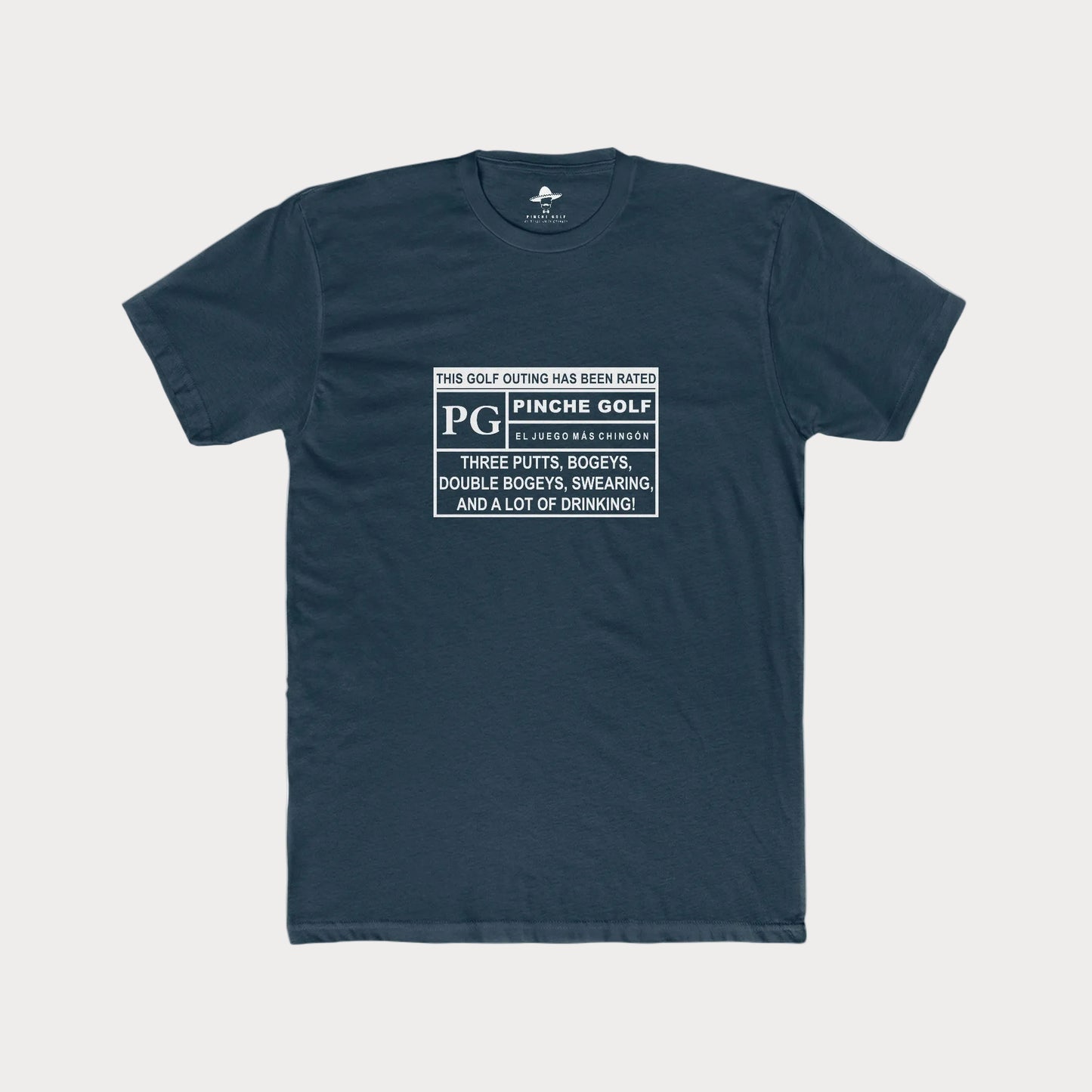 Rated Pinche Golf Men's Cotton Crew Tee