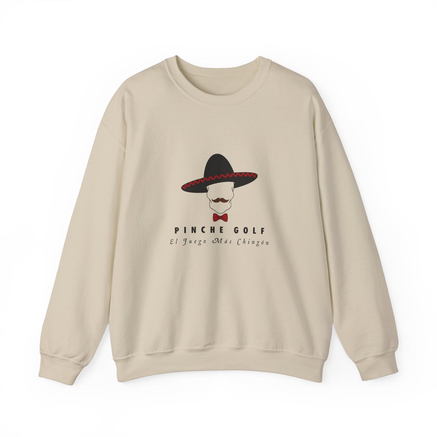 Pinche Golf Logo Men's Crewneck Sweatshirt