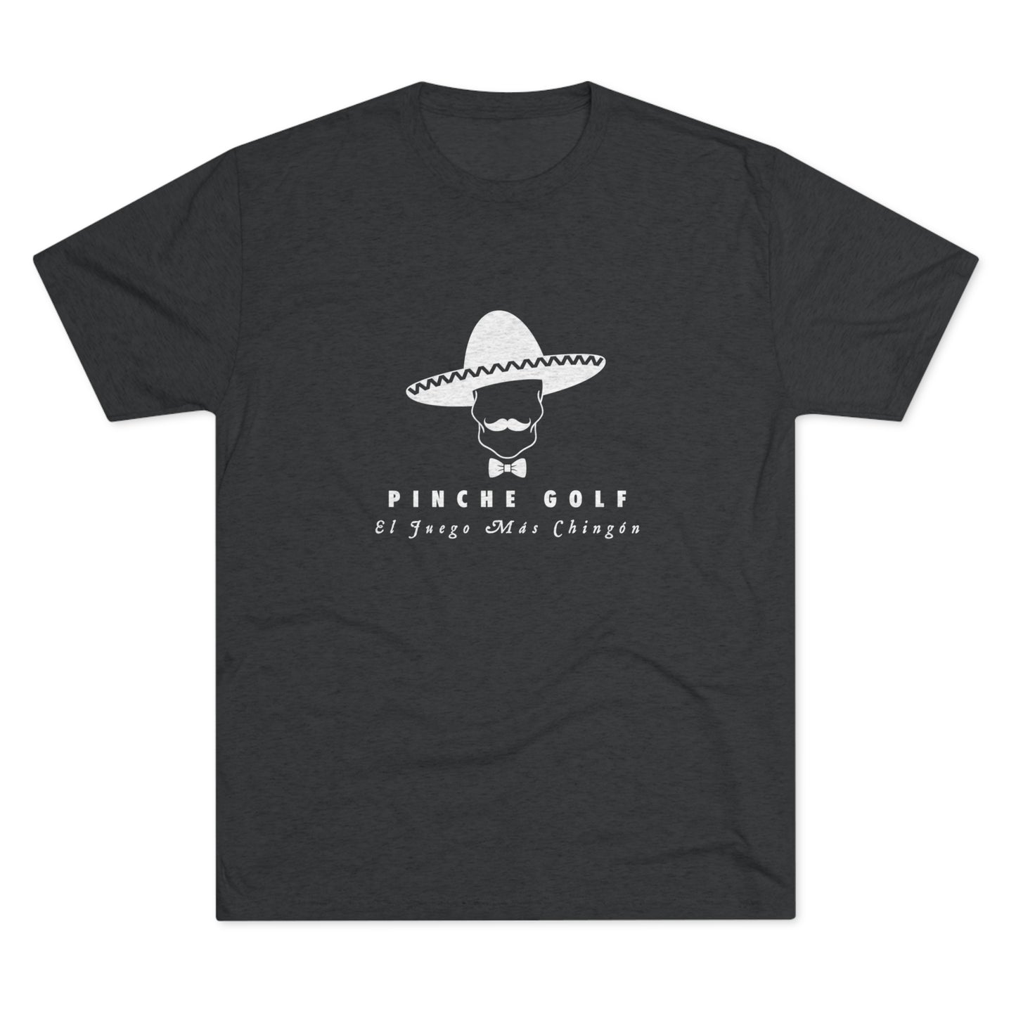 Pinche Golf Logo Men's Tri-Blend Tee