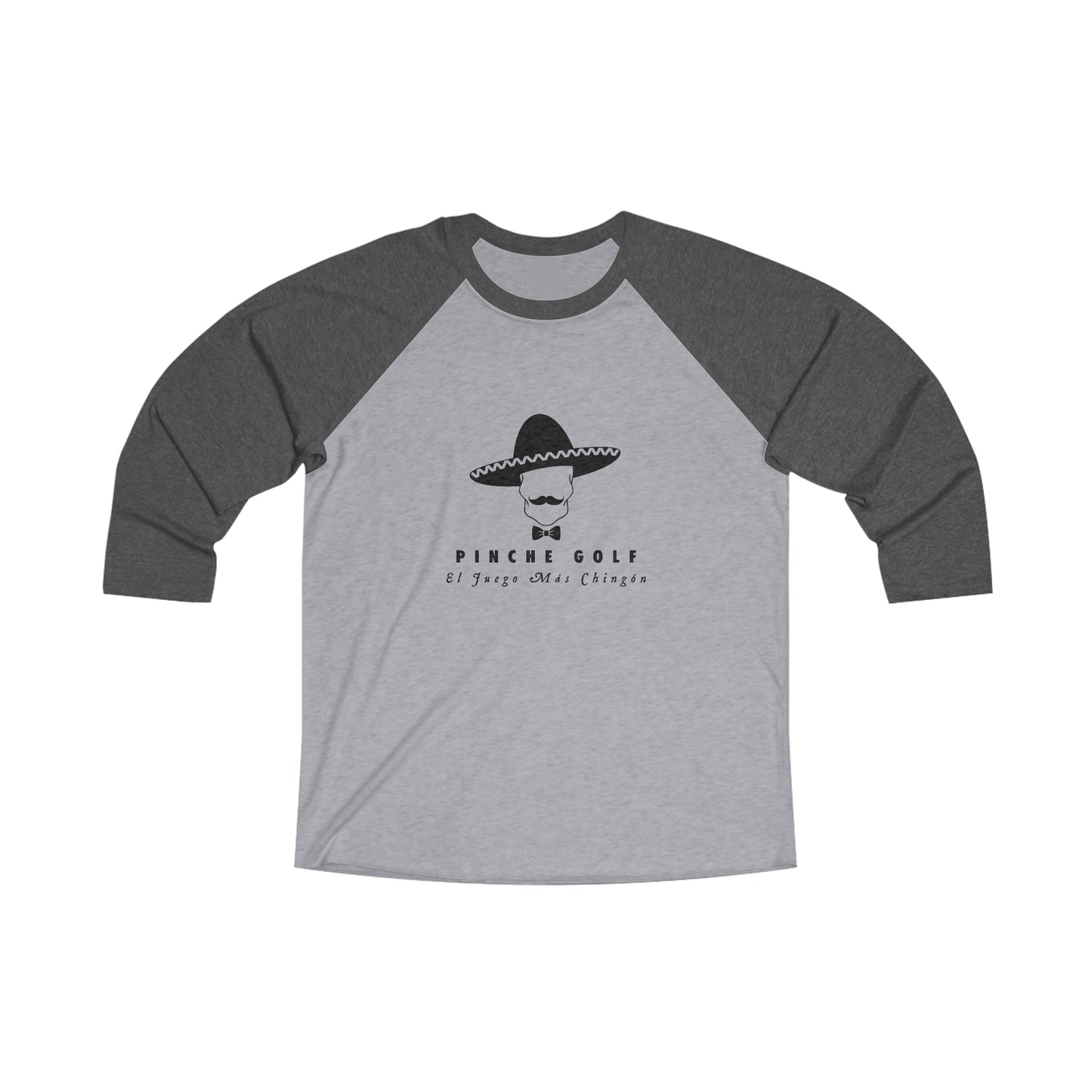 Pinche Golf Tri-Blend 3/4 Raglan Tee