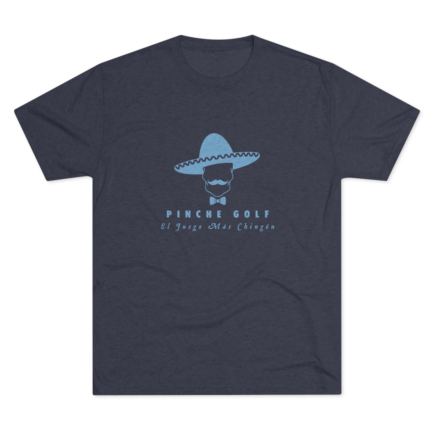 Pinche Golf Logo Men's Tri-Blend Tee