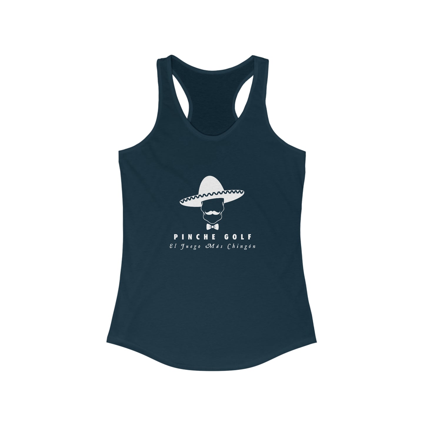 Pinche Golf Logo Women's Ideal Racerback Tank